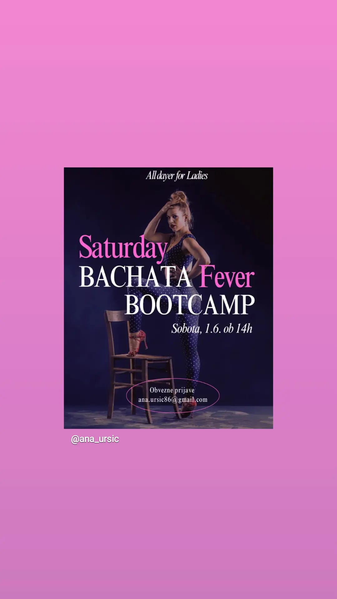 Saturday BACHATA Fever BOOTCAMP