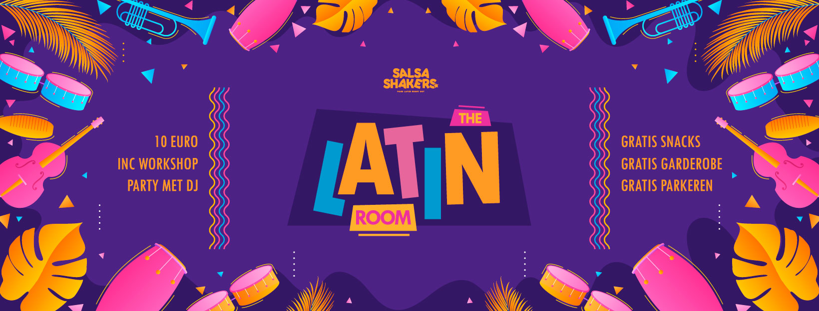 The Latin Room party (met Bachata workshop)