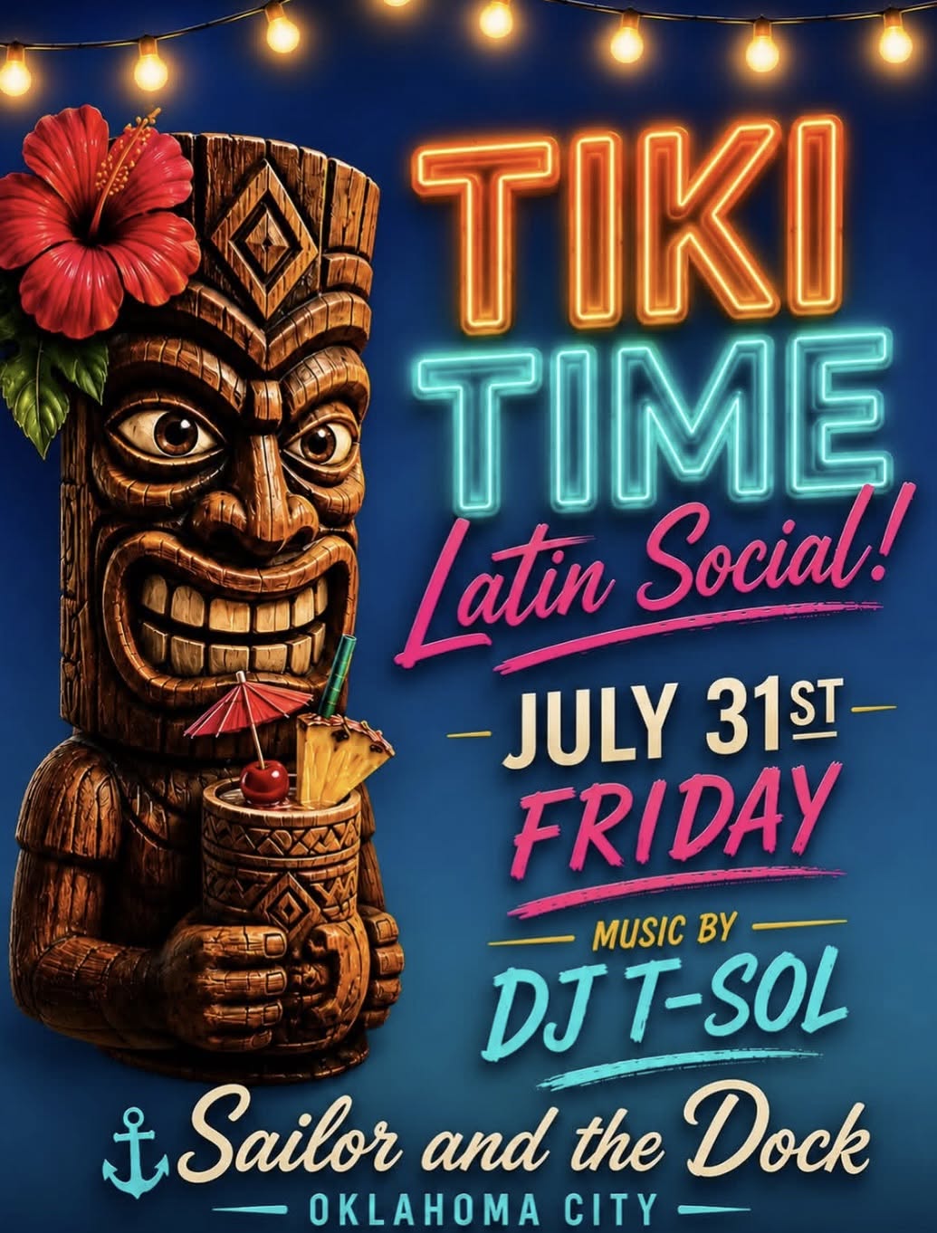 Tiki Time Latin Dance Social πͺ©