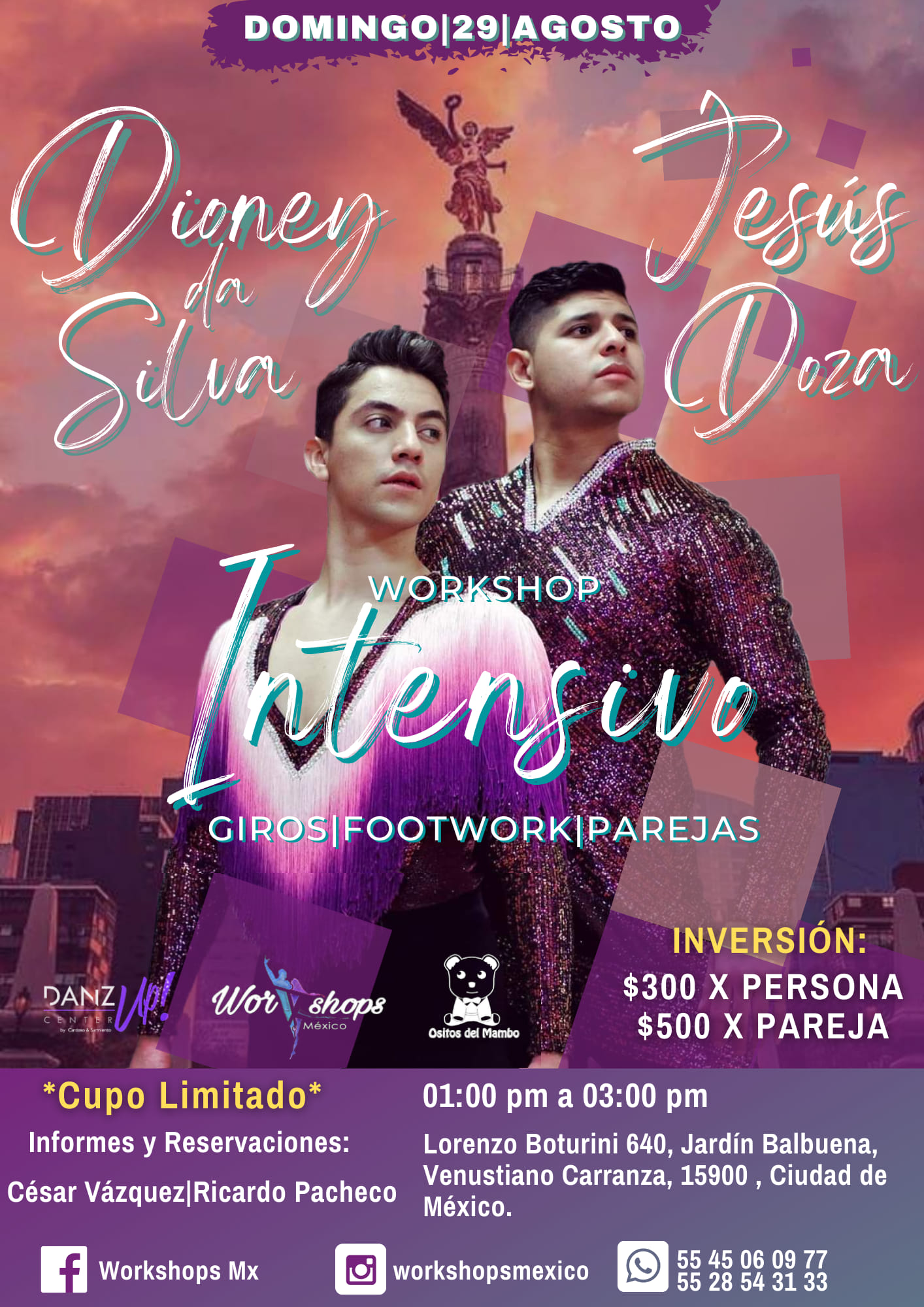 Intensivo con Dioney Da Silva y Jesรบs Doza