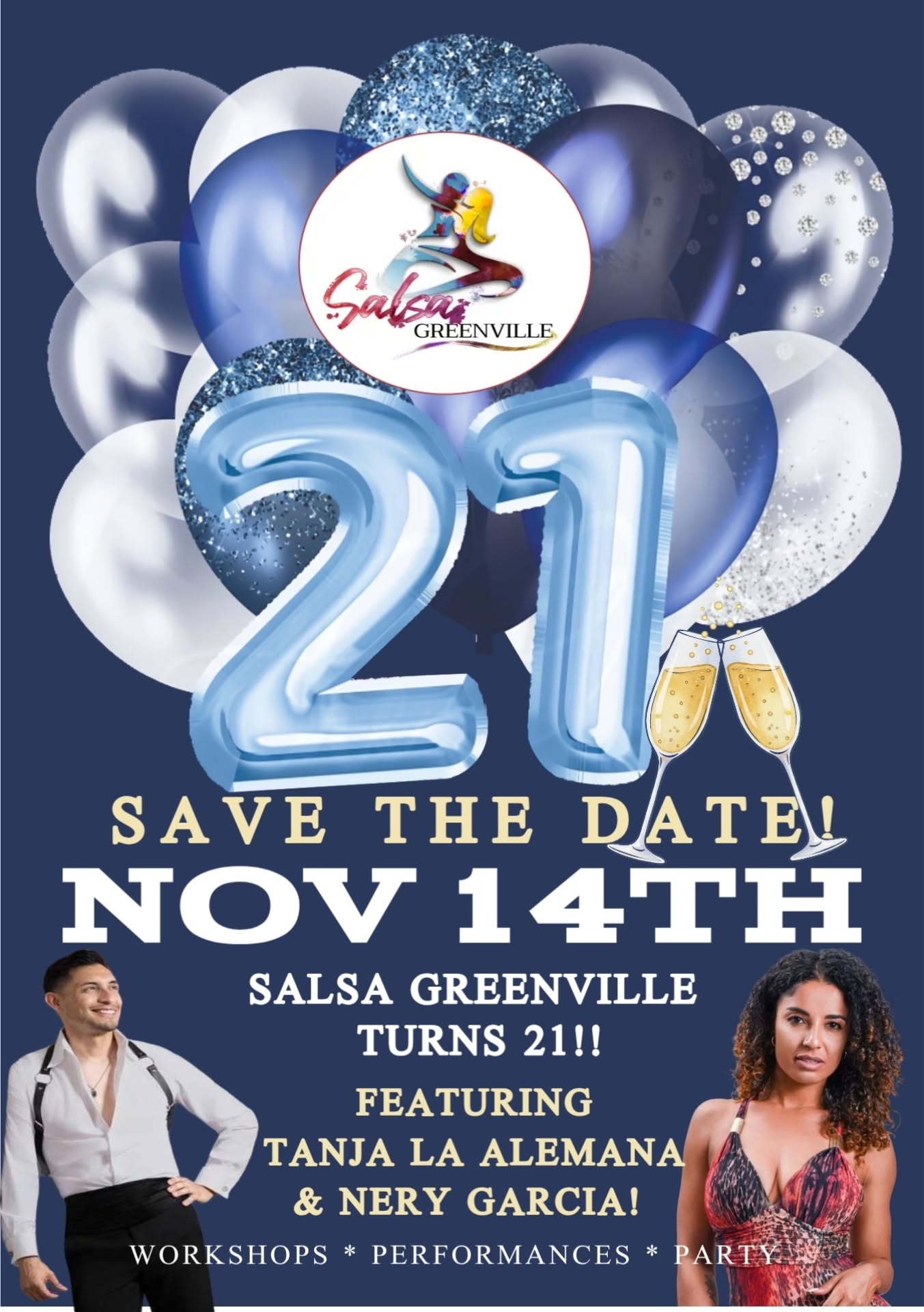 Salsa Greenville Turns 21!