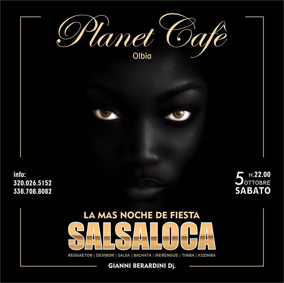 Salsa Loca Sabato Latino al Planet Cafè