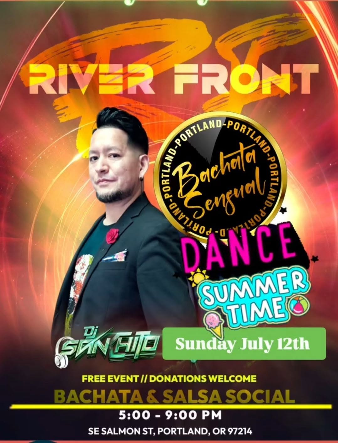 River RF Front Bachata & Salsa latin dance social
