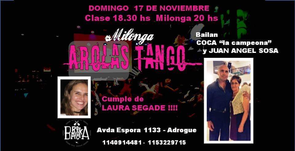 Domingo de milonga ArolasTango en Adrogué