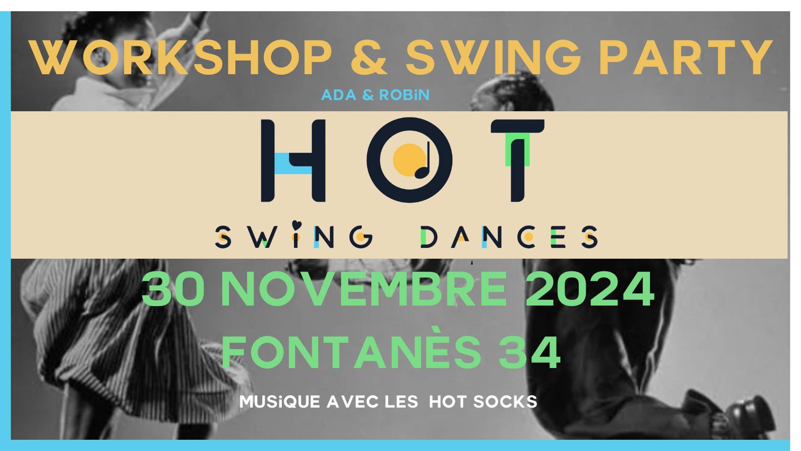 workshop & swing party avec Ada et Robin