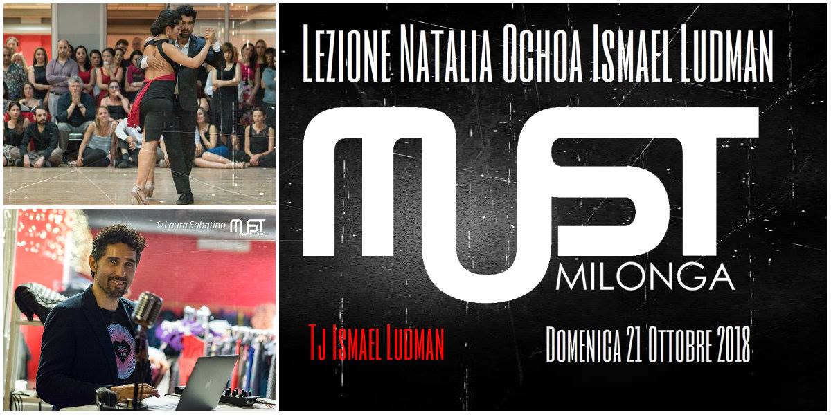 MUST Milonga Tj Ludman Lezione Tango Natalia Ochoa Ismael Ludman