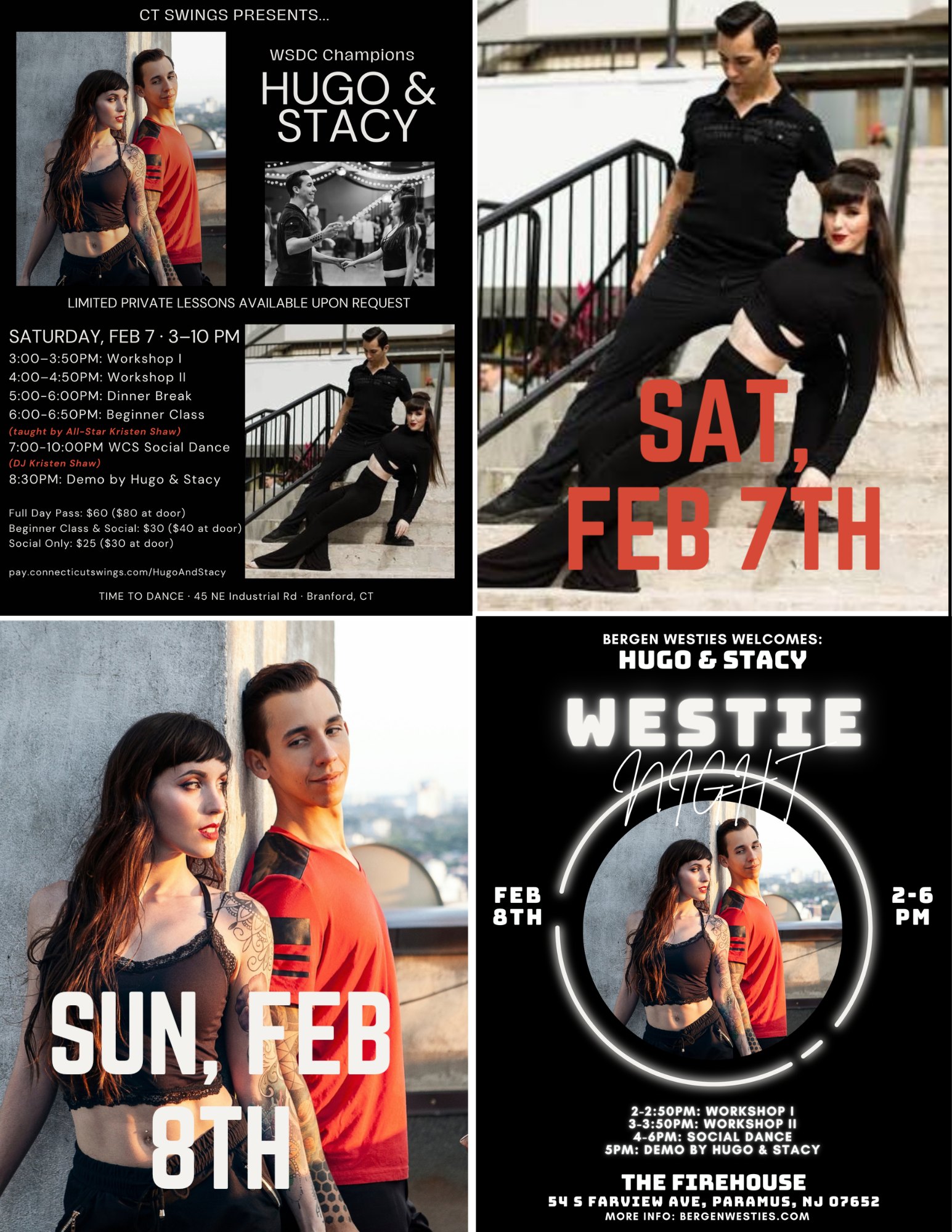 Super Bowl of Swing! CT Swings × Bergen Westies with Hugo & Stacy