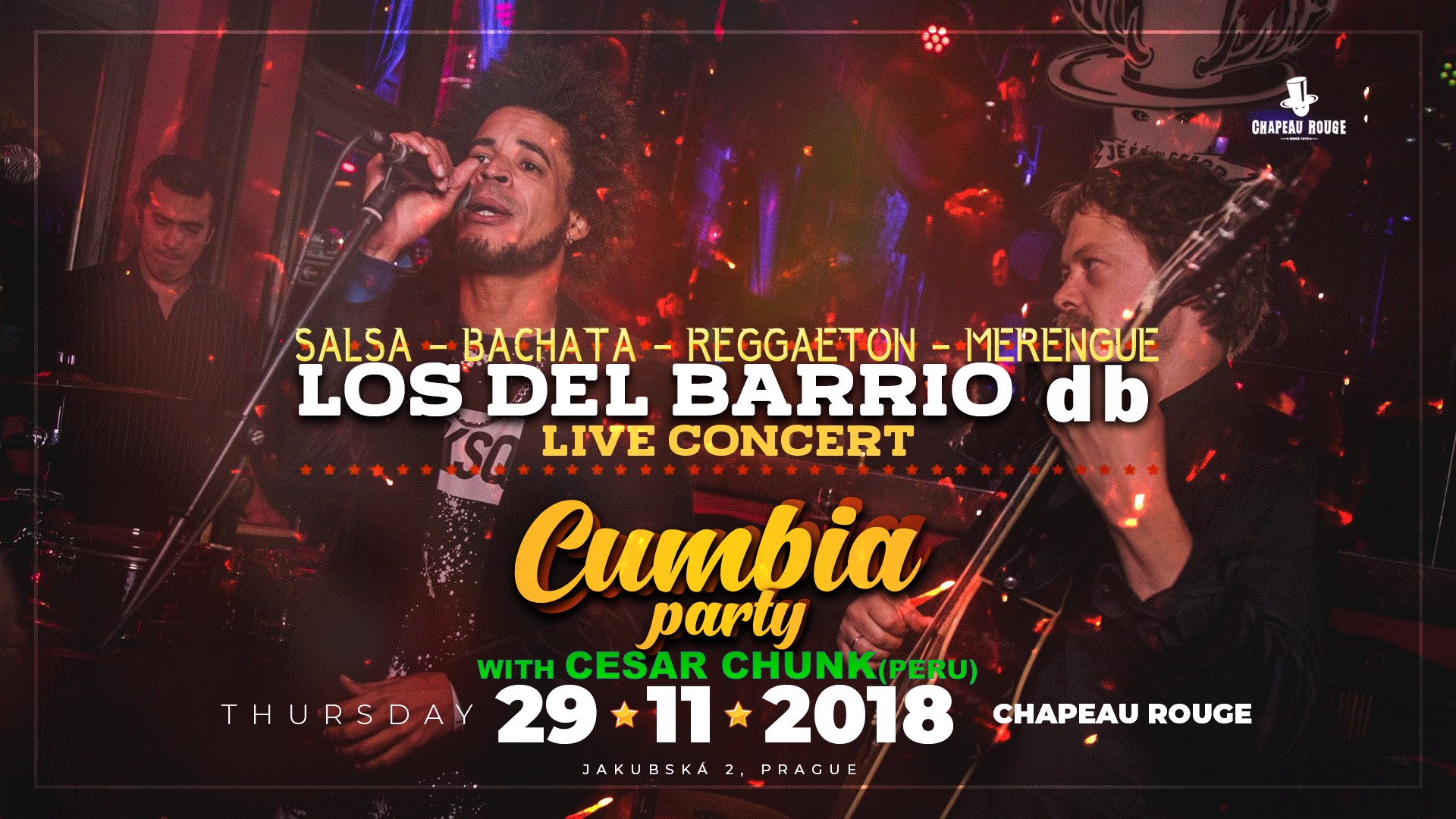 Los del Barrio db - Chapeau Rouge 29.11