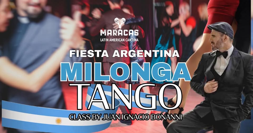 (Milonga) Argentinean Tango Dance Class & Social!