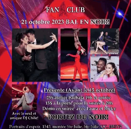 Bal en noir (Soirée Latine avec Laura et Ricky)
