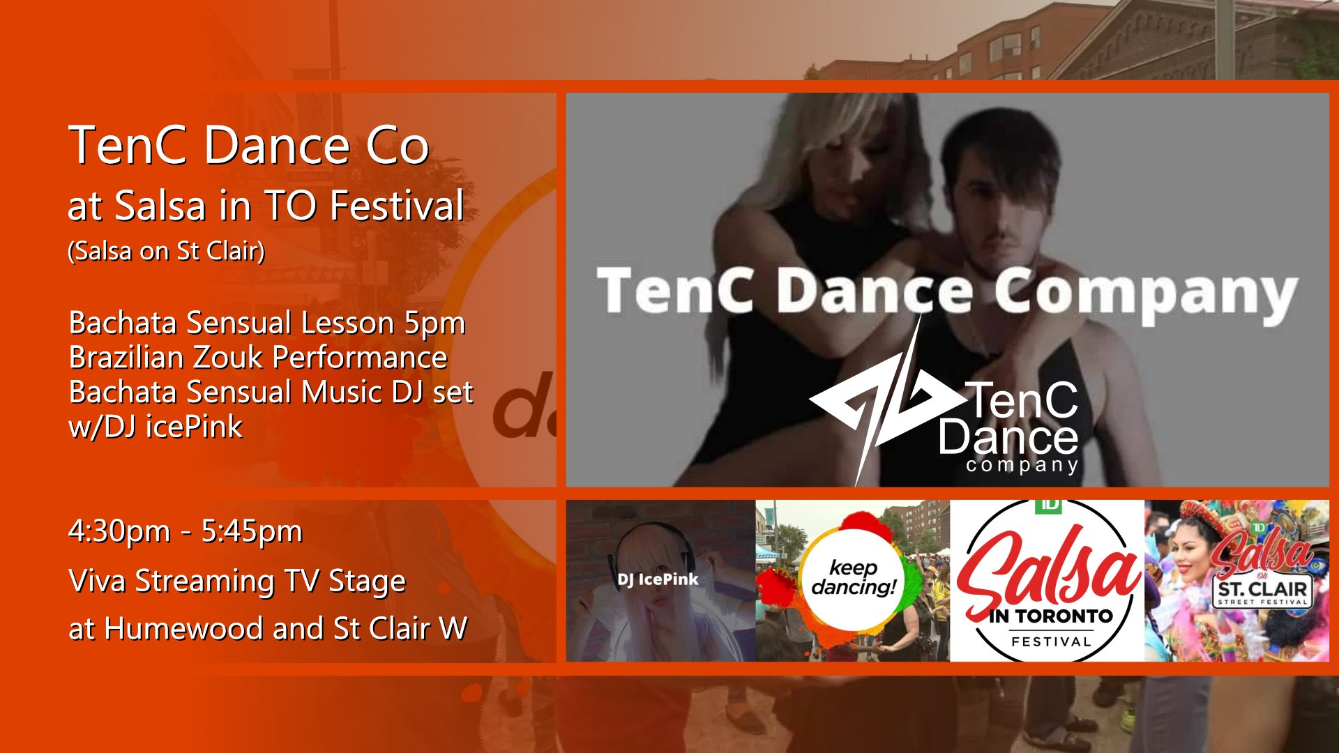 TenC Dance Co @Salsa in TO Festival