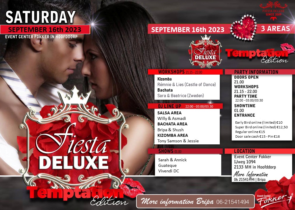 FIESTA DELUXE - Temptation Edition 3 Areas