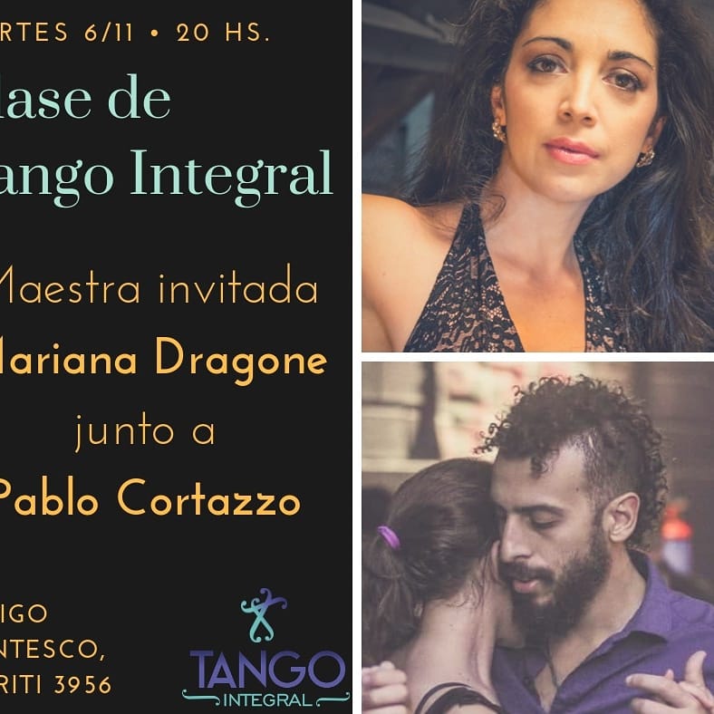Clase de Tango Integral con Mariana Dragone Y Pablo Cortazzo