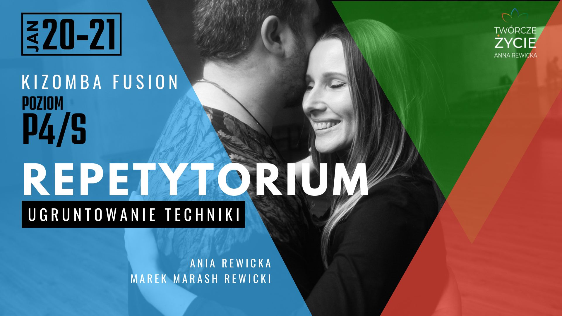 REPETYTORIUM Kizomba Fusion P4 S z Anią i Marashem