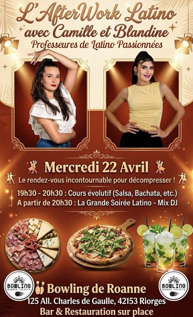 Afterwork Latino avec Blandine et Camille