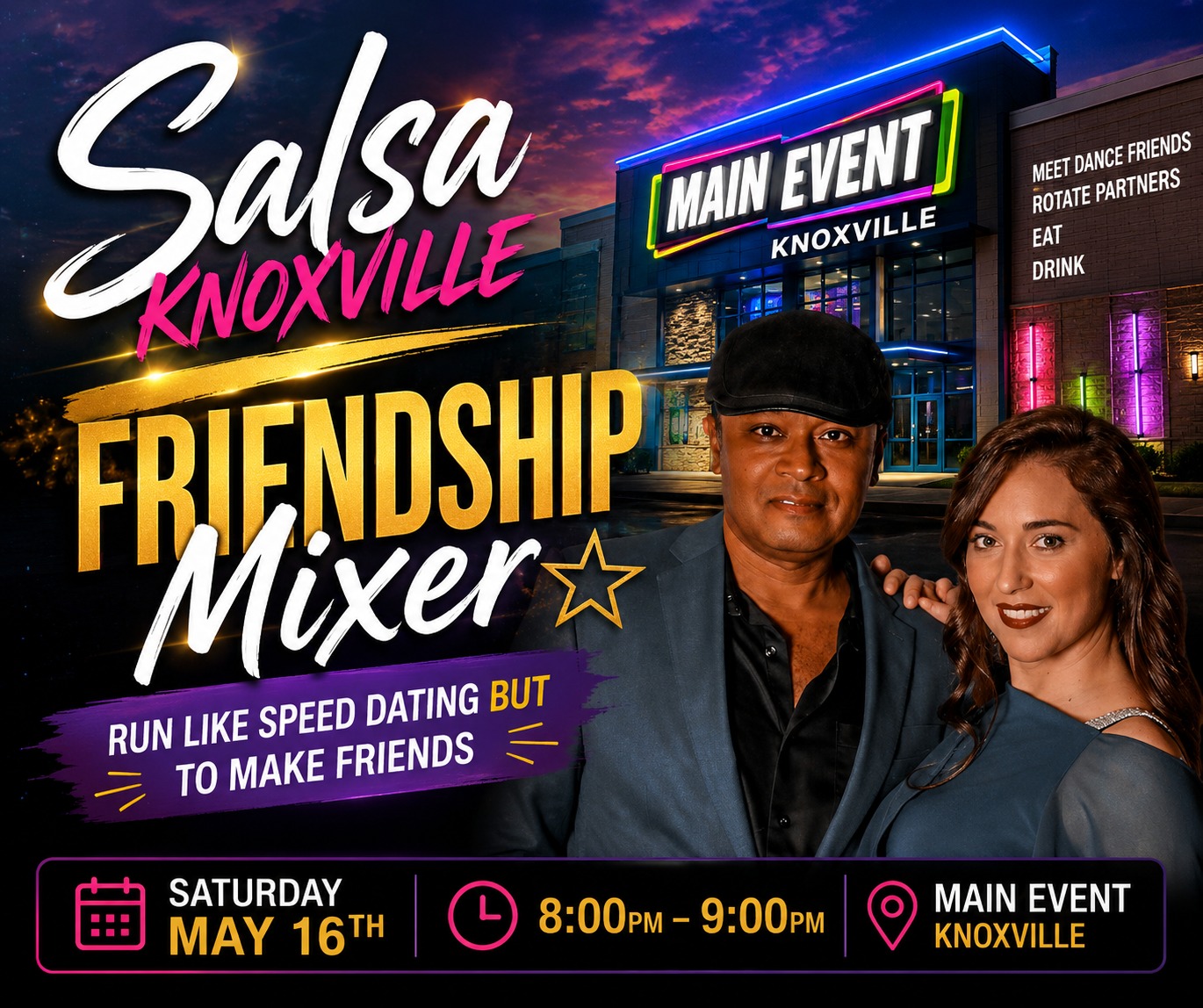 Friendship Mixer - Meet, Mingle & Dance Knoxville, Tennessee