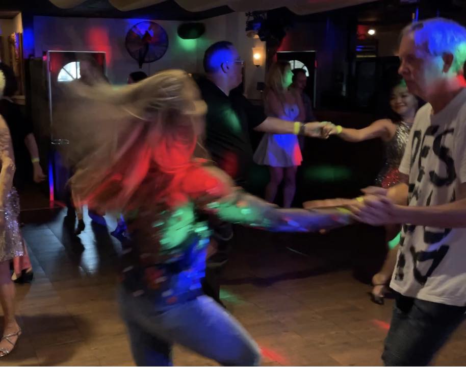 NY Retro Disco House Salsa Bachata dance with DJ Ed The Red