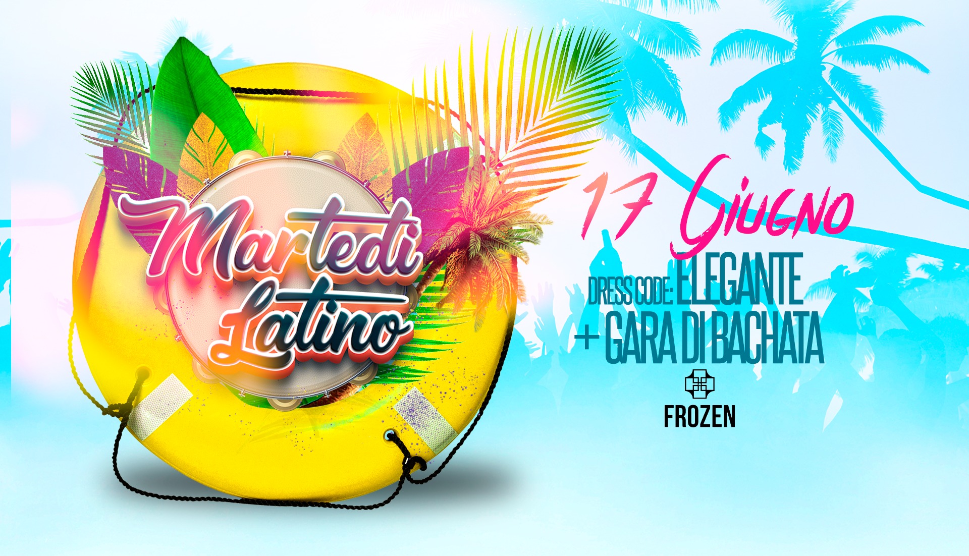 Martedì 24 Giugno - Martedì Latino al Frozen Club - dress code: ROSA + GARA DI SALSA