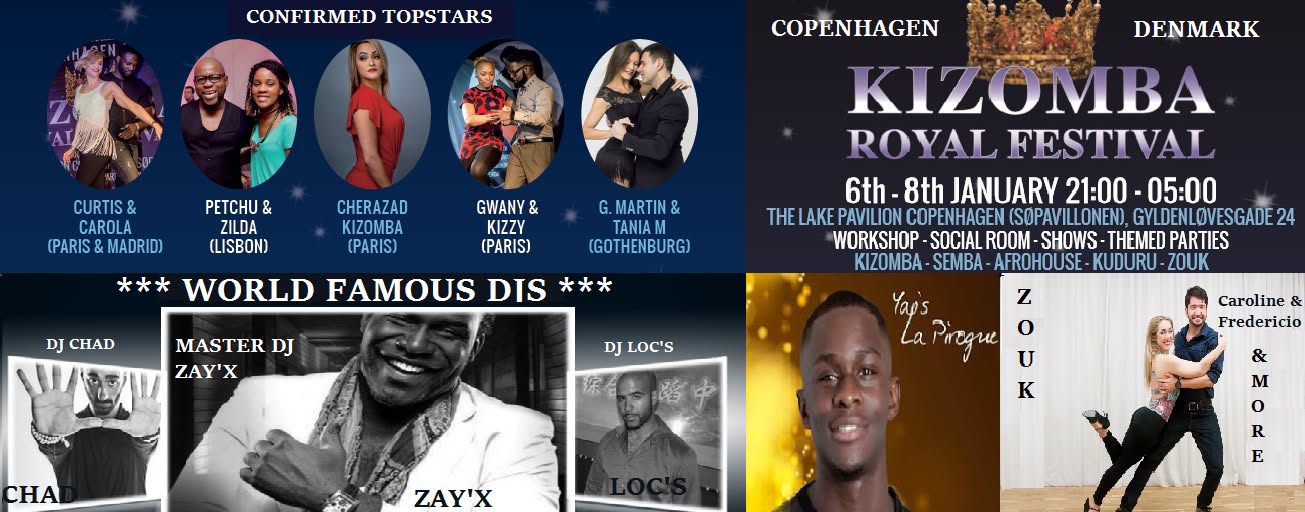 Copenhagen Kizomba Royal Festival 2017 - Official Event