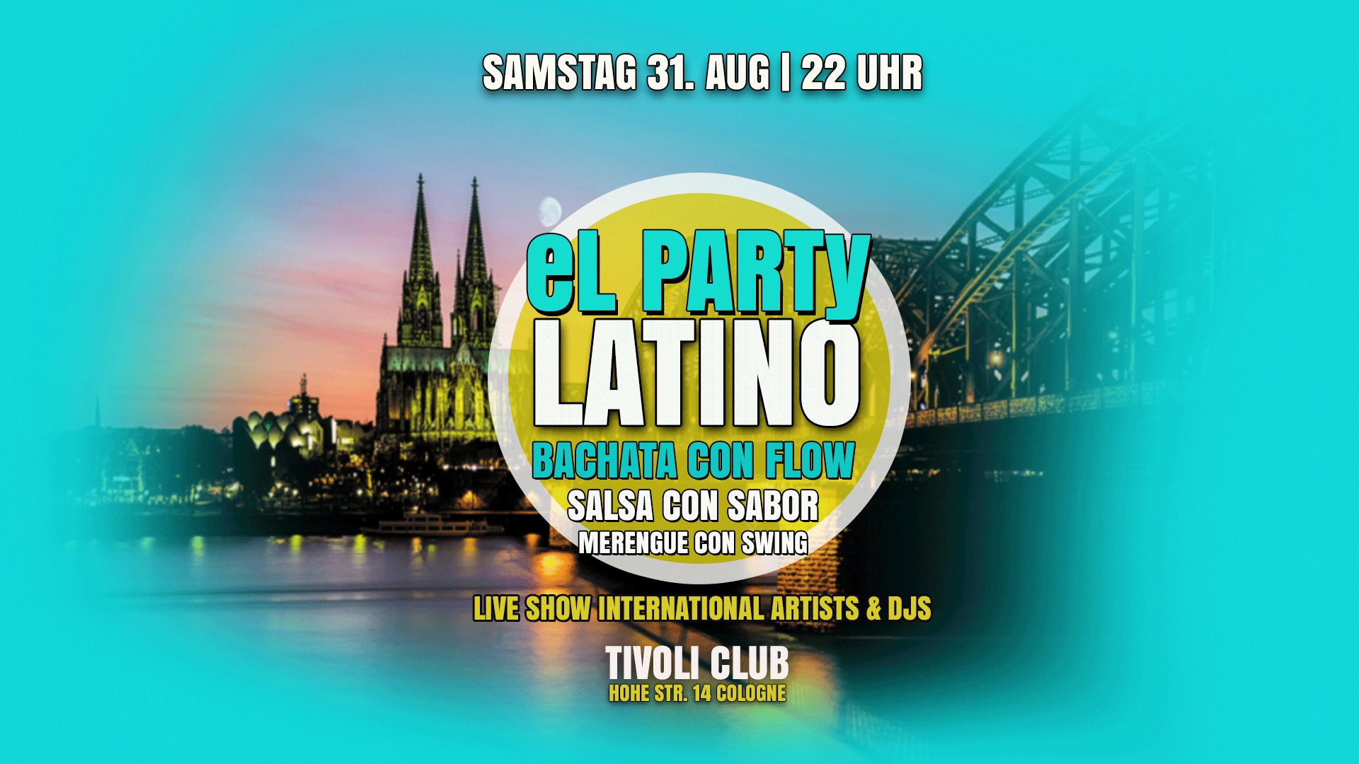El PARTY LATINO Saturday Night 2024