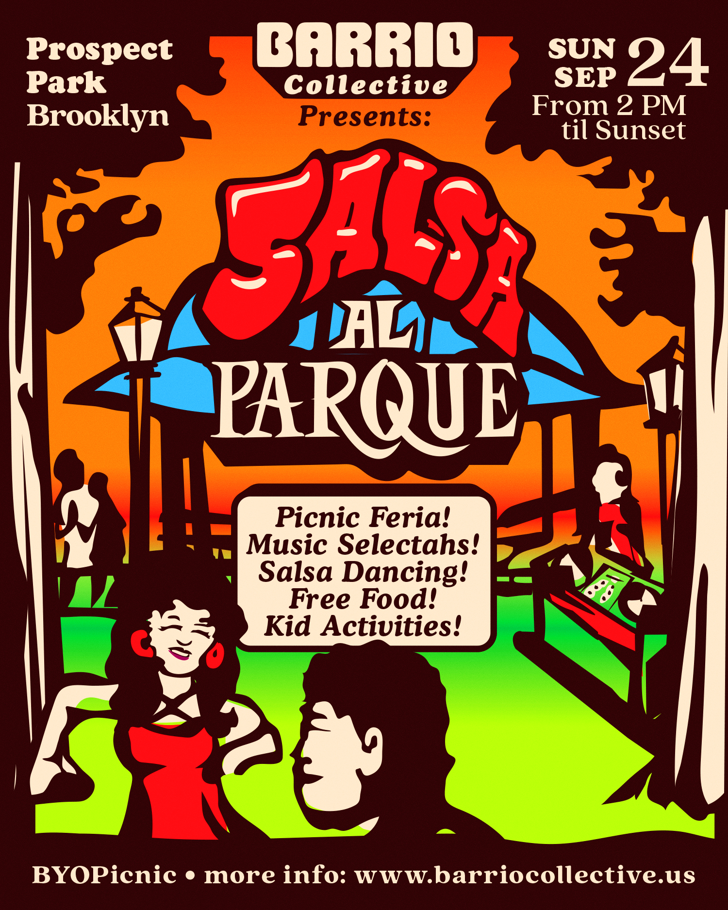 Salsa al Parque, Brooklyn NY