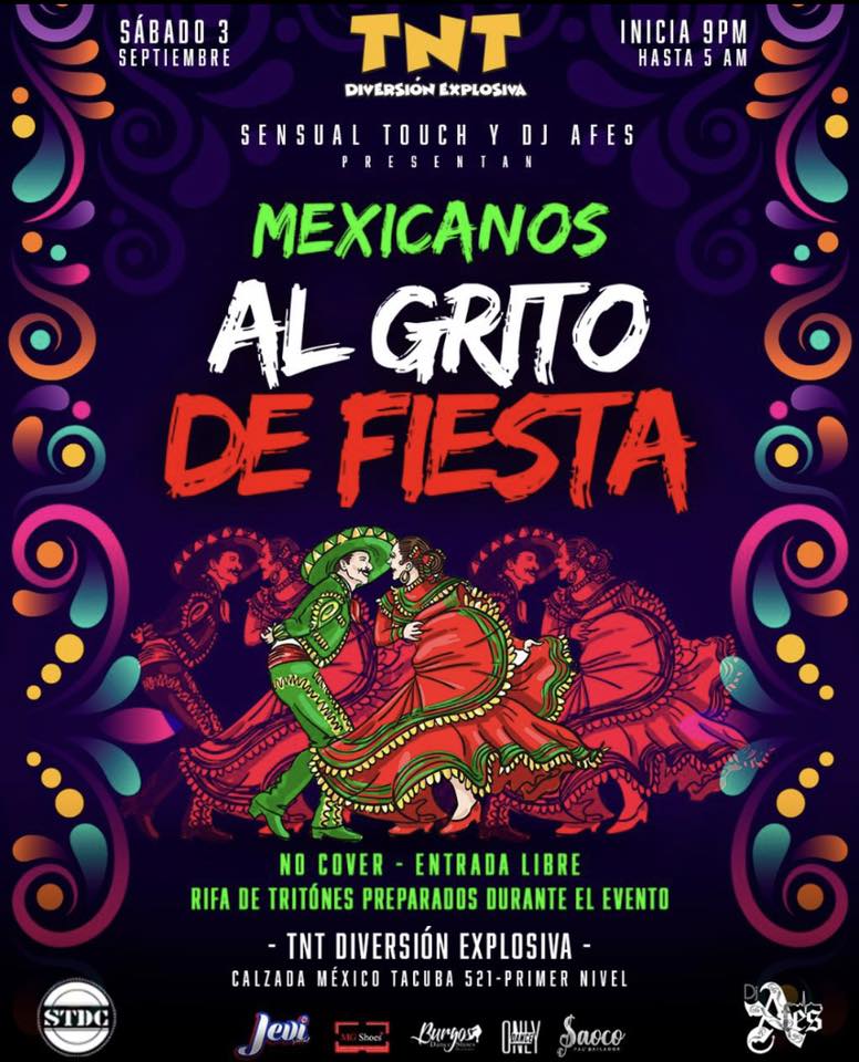 MEXICANOS AL GRITO DE FIESTA