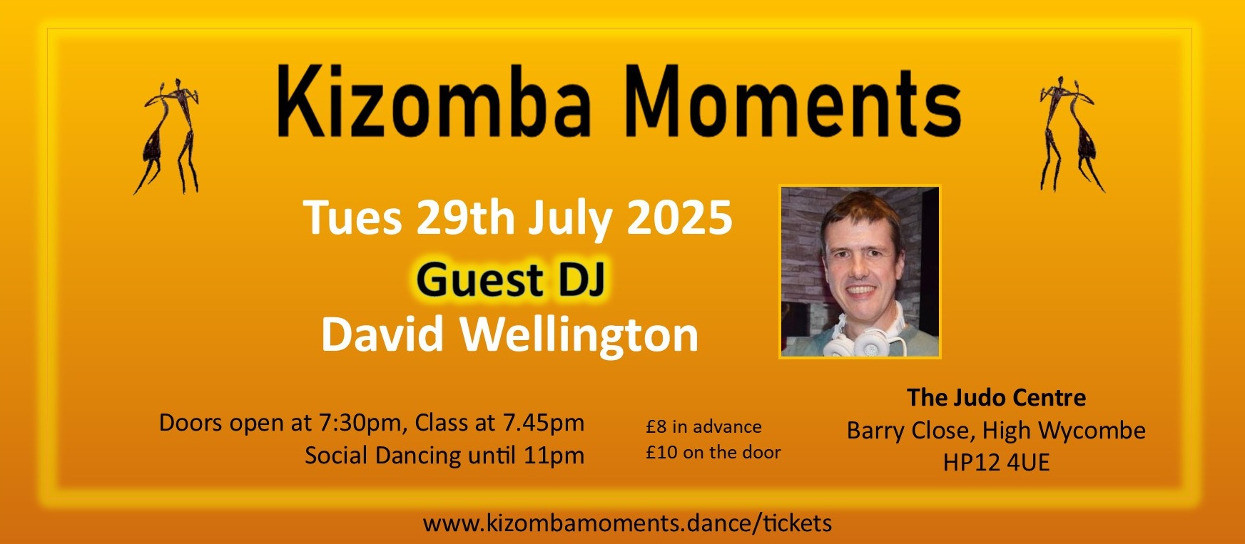 KIZOMBA MOMENTS DJ PARTY - WITH DJ DAVID WELLINGTON
