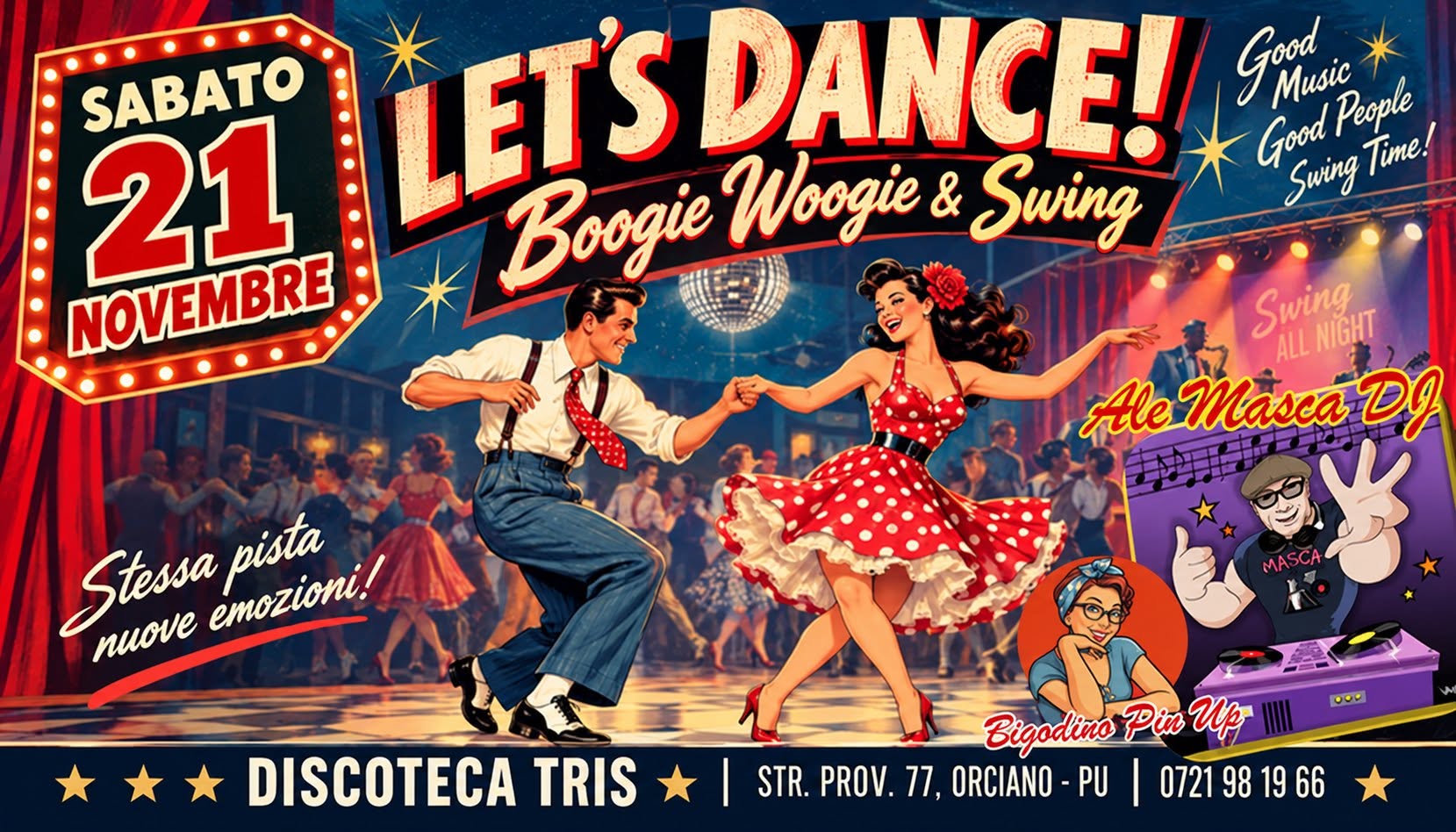 🎺 LET'S DANCE! BOOGIE & SWING STAGIONE 2026 2027 🎺