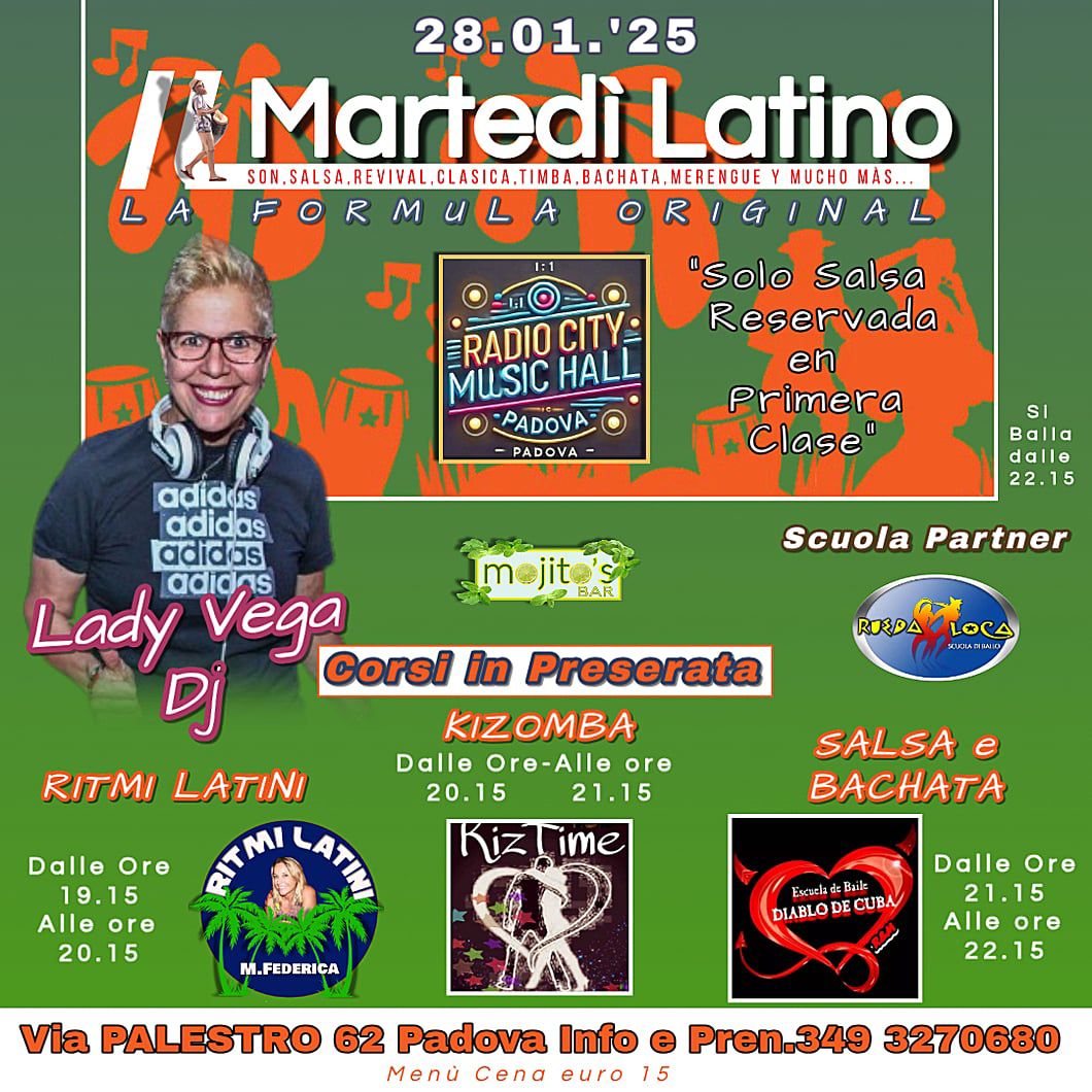 MARTEDÌ LATINO