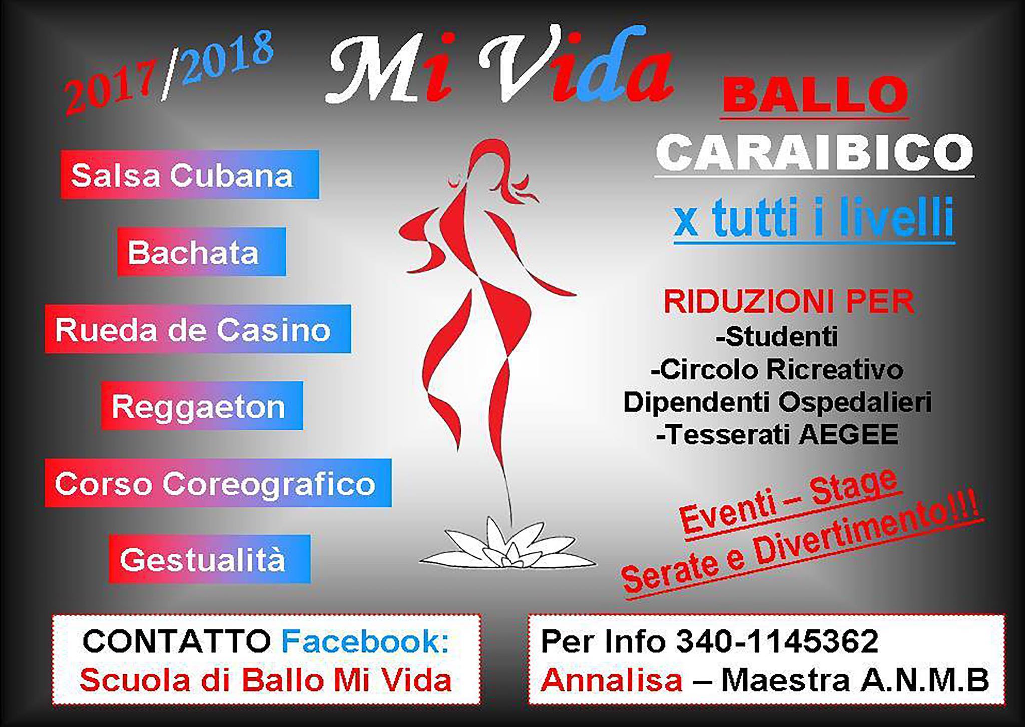 CORSI BALLO Caraibico 2017-2018