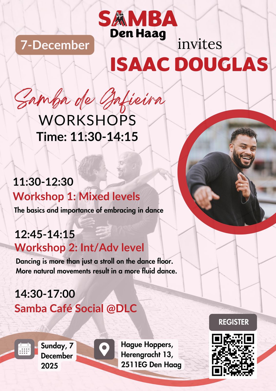 Samba de Gafieira workshops by Isaac Douglas