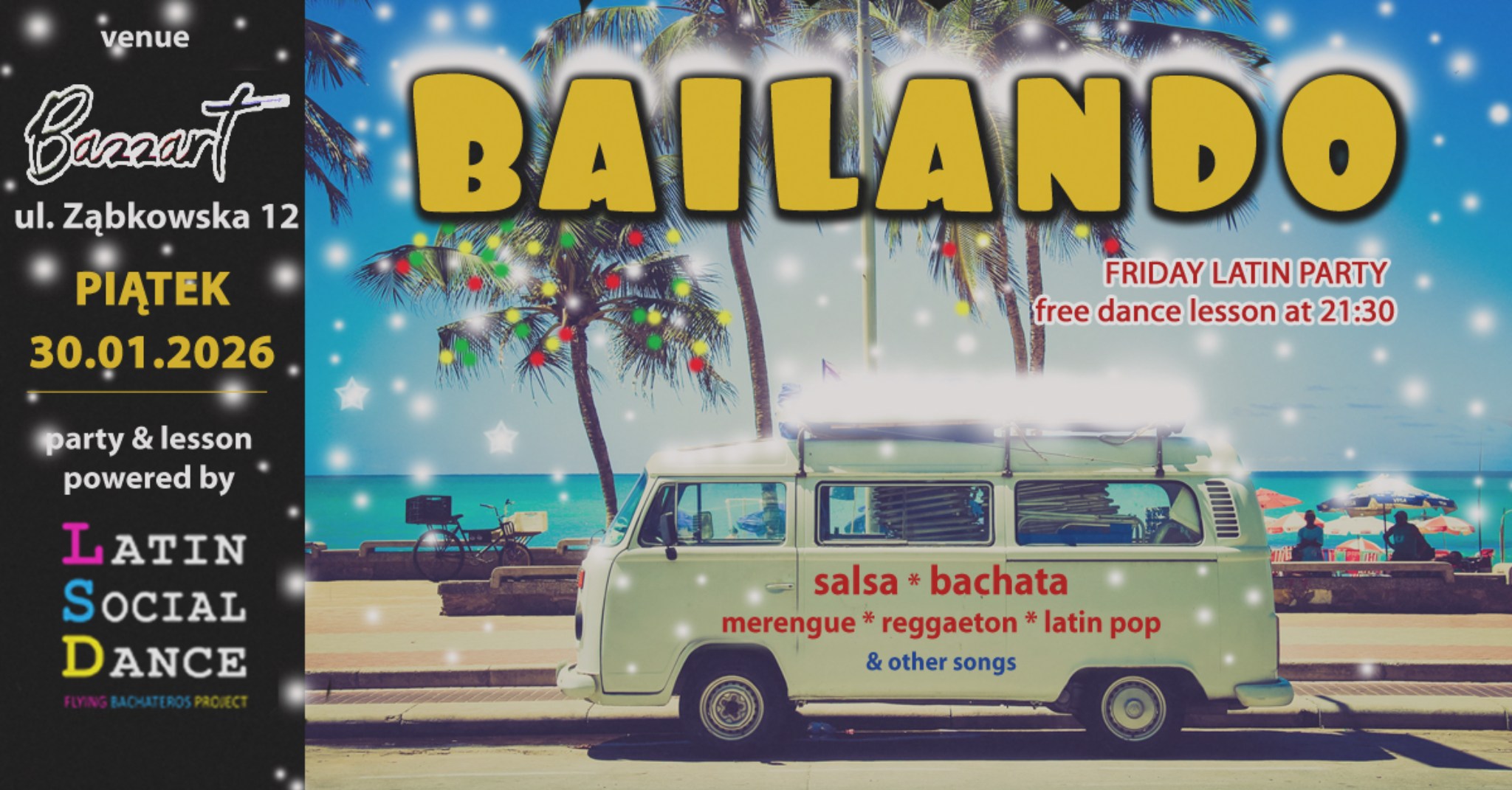 Bailando @ BarBazaar latin party 16.12.2023 Christmas edition