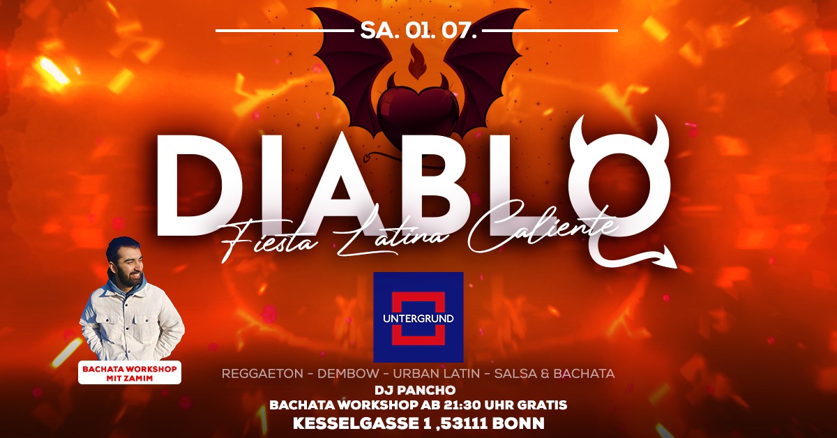 DIABLO-Fiesta Latina Caliente-SA 01.07. BONN