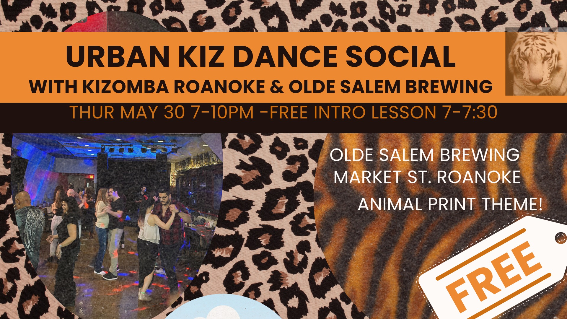 Urban Kiz Dance Social at Olde Salem Brewing - Downtown