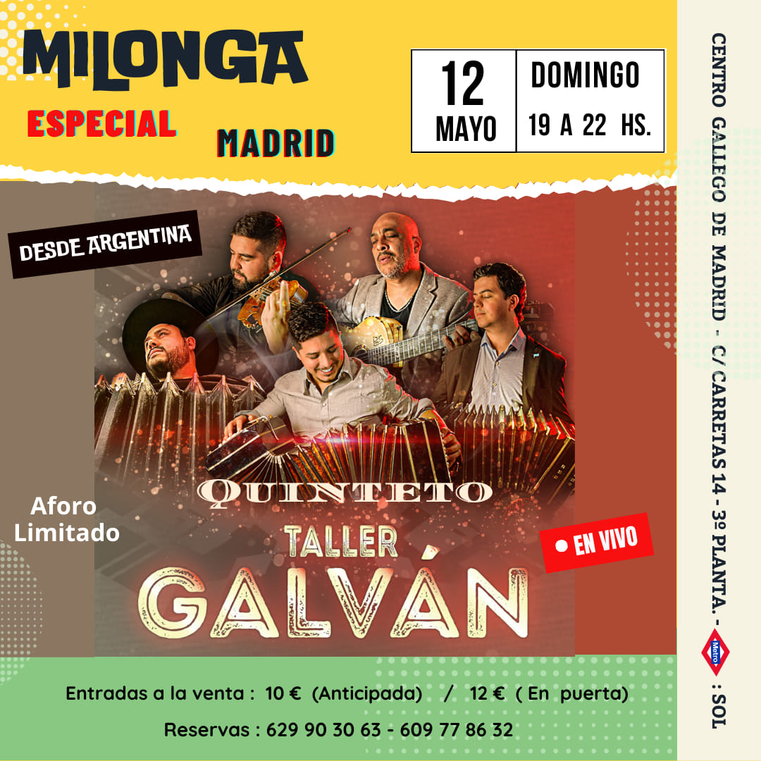 Milonga de Domingo en Madrid
