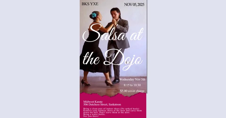 Salsa at the Dojo