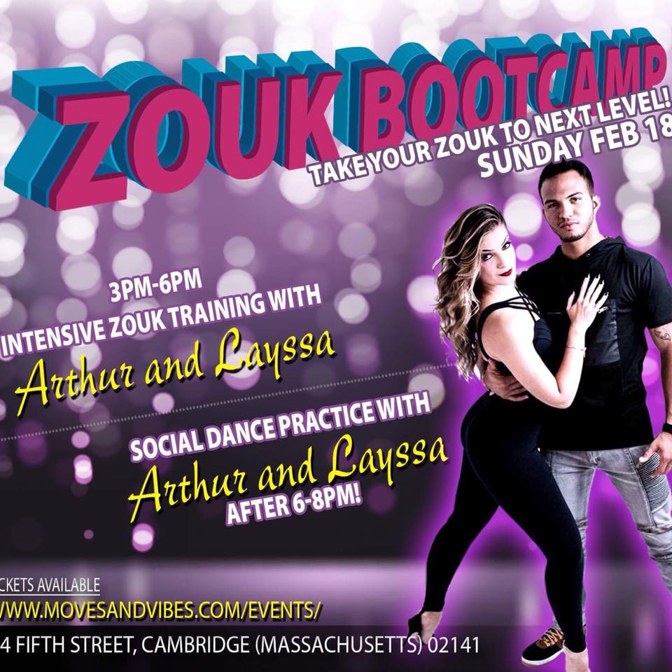 Zouk Intensive Training weekend with Arthur and Layssa