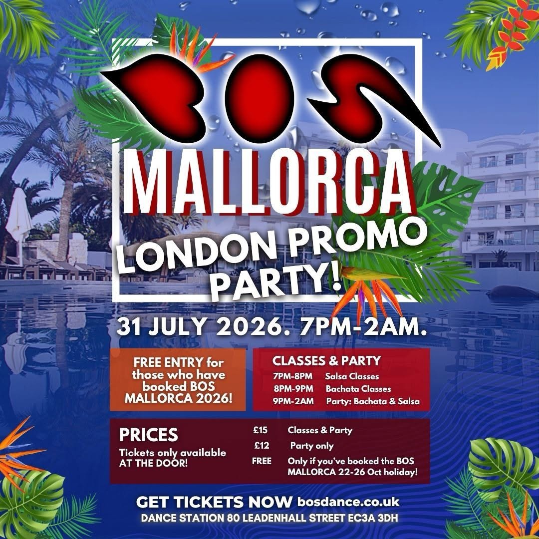 BOS MALLORCA - LONDON PROMO PARTY!