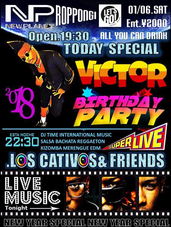 Victor's Birthday アゲアゲ LIVE Party*