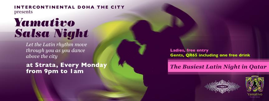 Yamativo Salsa Night - Every Monday at Strata, Qatar