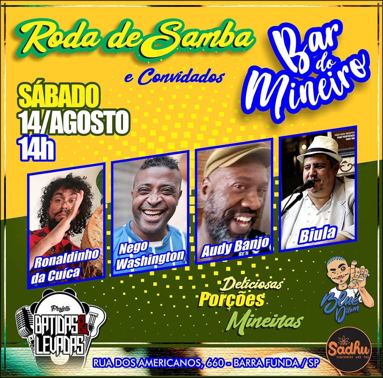 Roda de samba no Bar do Mineiro