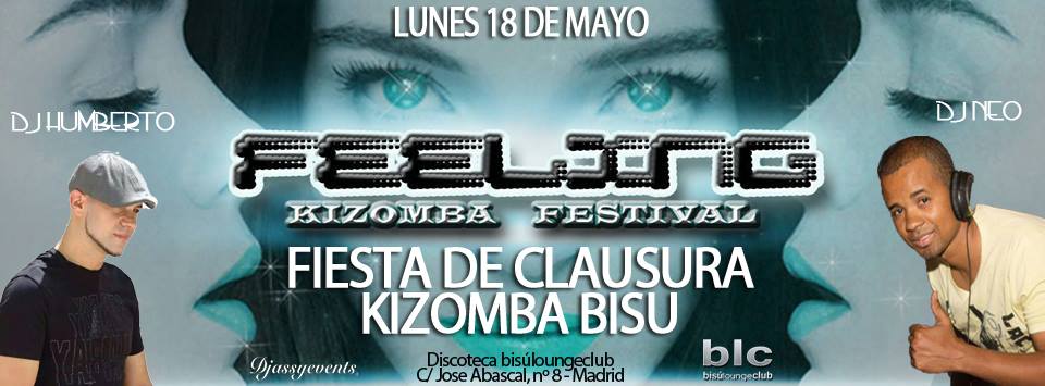 POST-PARTY FEELING KIZOMBA FESTIVAL 2015 (Monday, 18th)