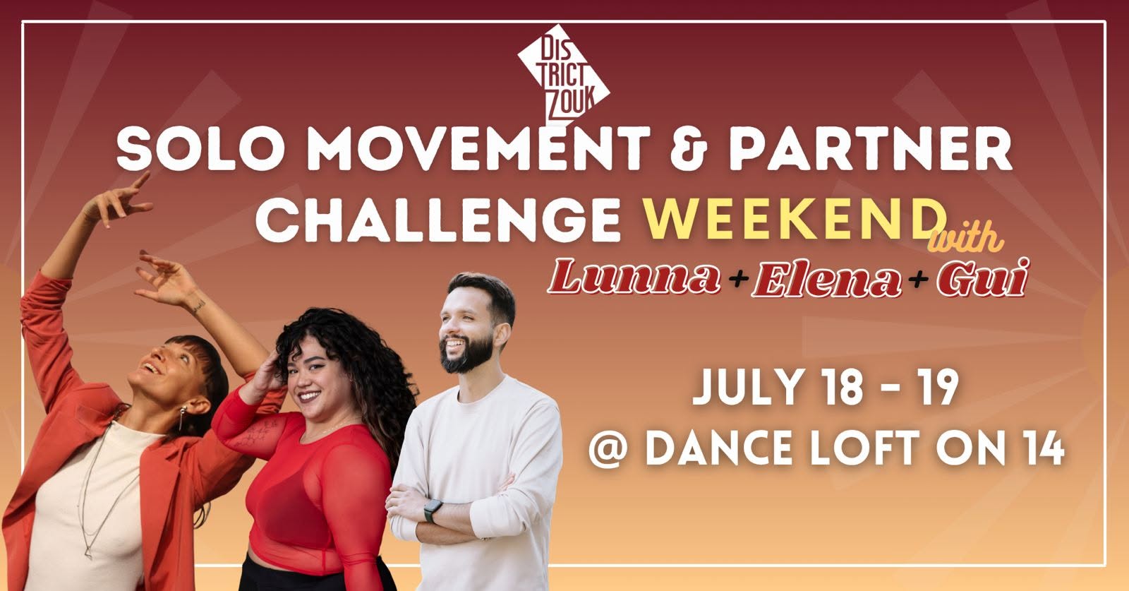Solo Movement & Partner Challenge Weekend