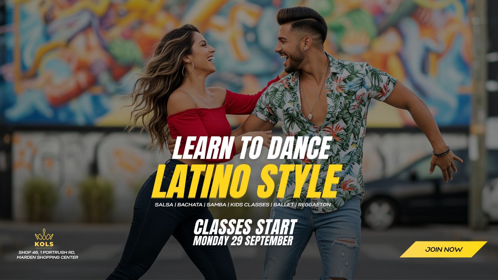 Learn to Dance Latino style!