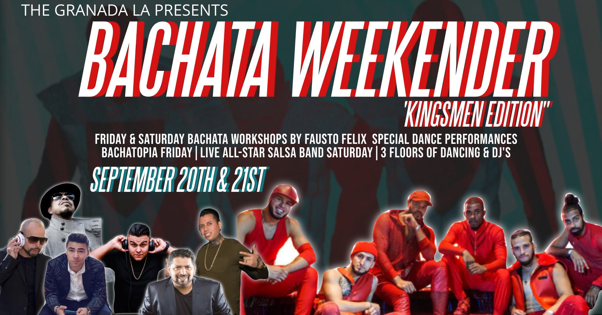The Granada Presents: Bachata Weekender 'Kingsmen Edition'