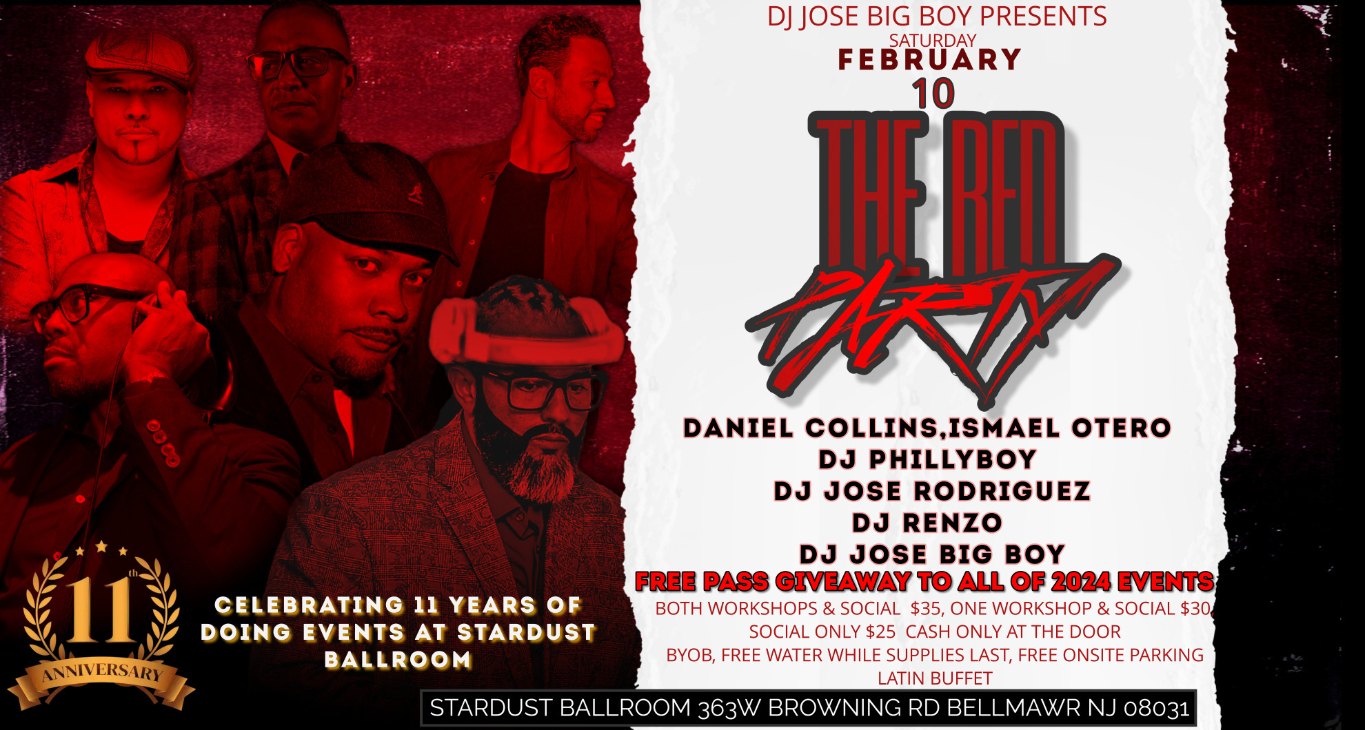 11 Year Anniversary Celebration With DJ Jose Big Boy