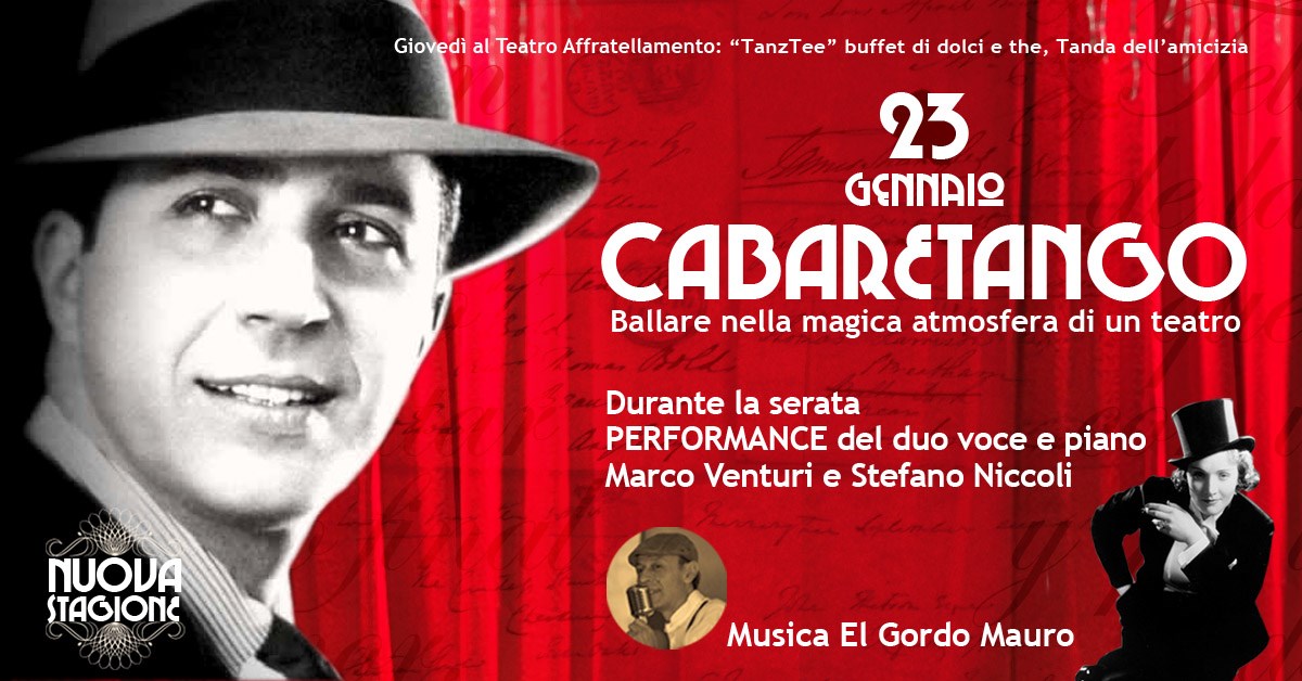 CabarèTango - La milonga spettacolare al Teatro Affratellamento