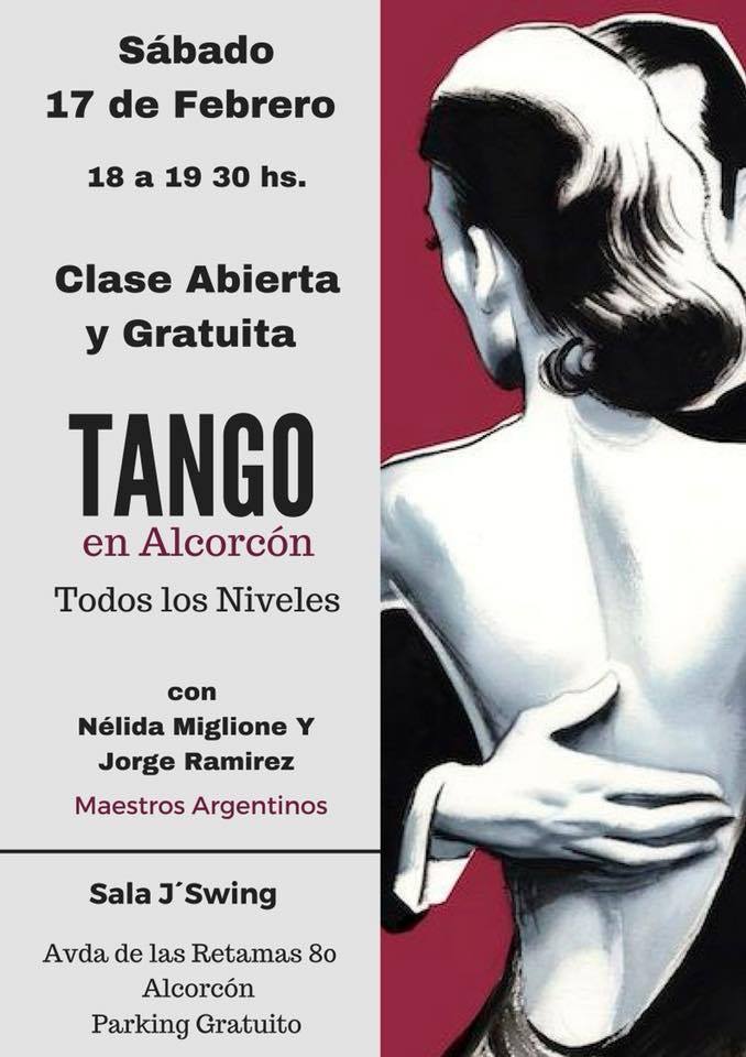 Clase Abierta y Gratuita de TANGO