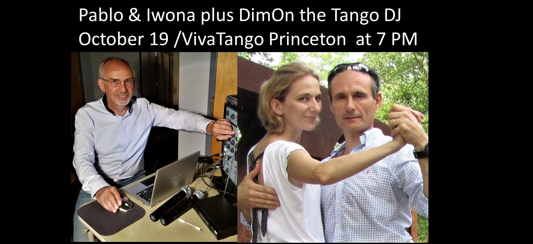 Milonga with lesson by Pablo Garcia Gomez & Iwona Ionescu and DJed by DimOn