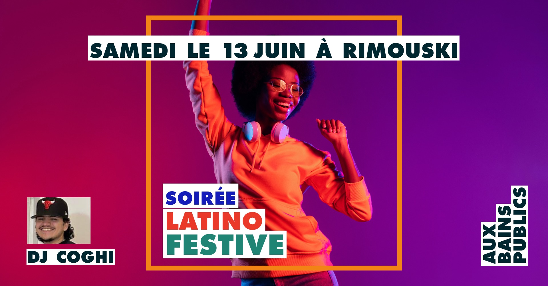 Soirée latino festive avec dj Coghi @BAINSPUBLICS